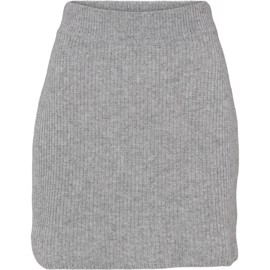 Lise Short Skirt Light Grey Melange